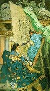 Carl Larsson david klocker ehrenstahl malar karl china oil painting artist